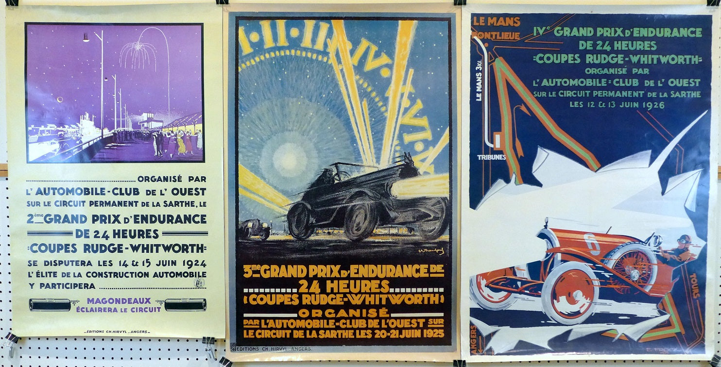 Le Mans 1924, 1925, 1926 Poster