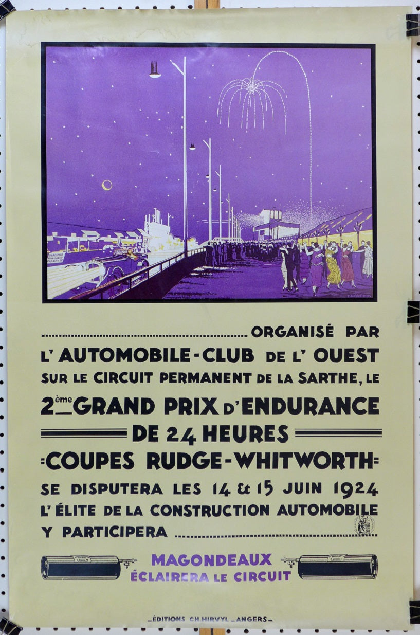 Le Mans 1924, 1925, 1926 Poster