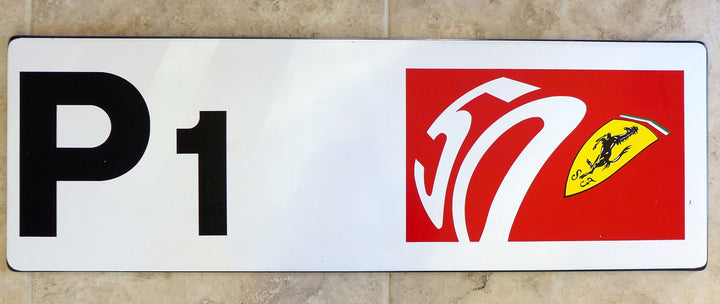Ferrari 50th Anniversary Sign – Vintage Auto Posters