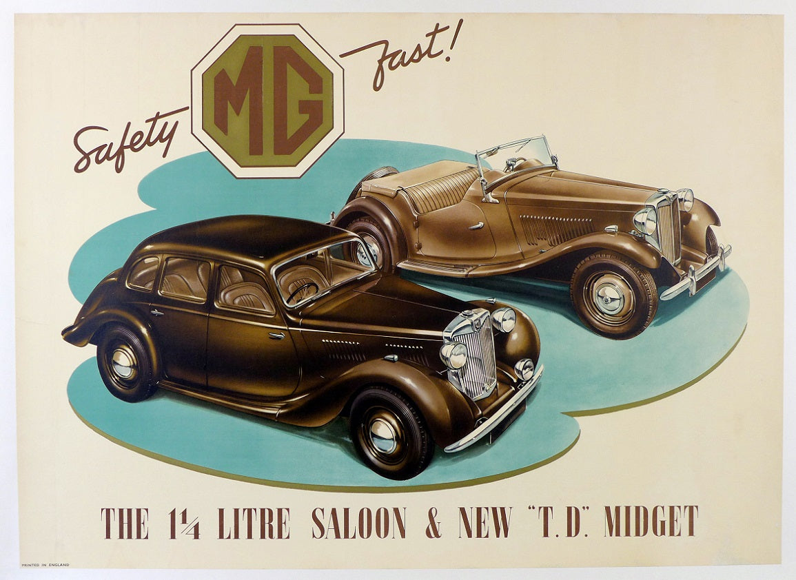 MG Safety Fast Poster