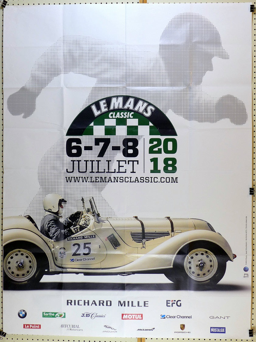 2018 Le Mans Classic Event Poster