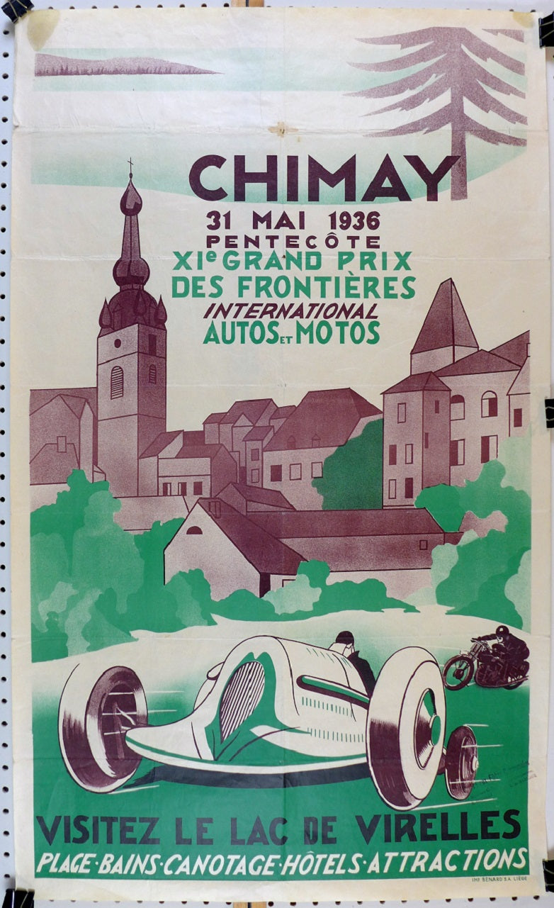 Chimay 1936 Poster