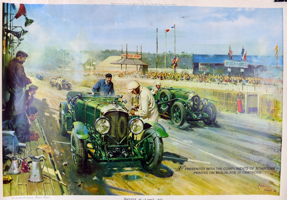 Bentley at Le Mans 1929 Poster