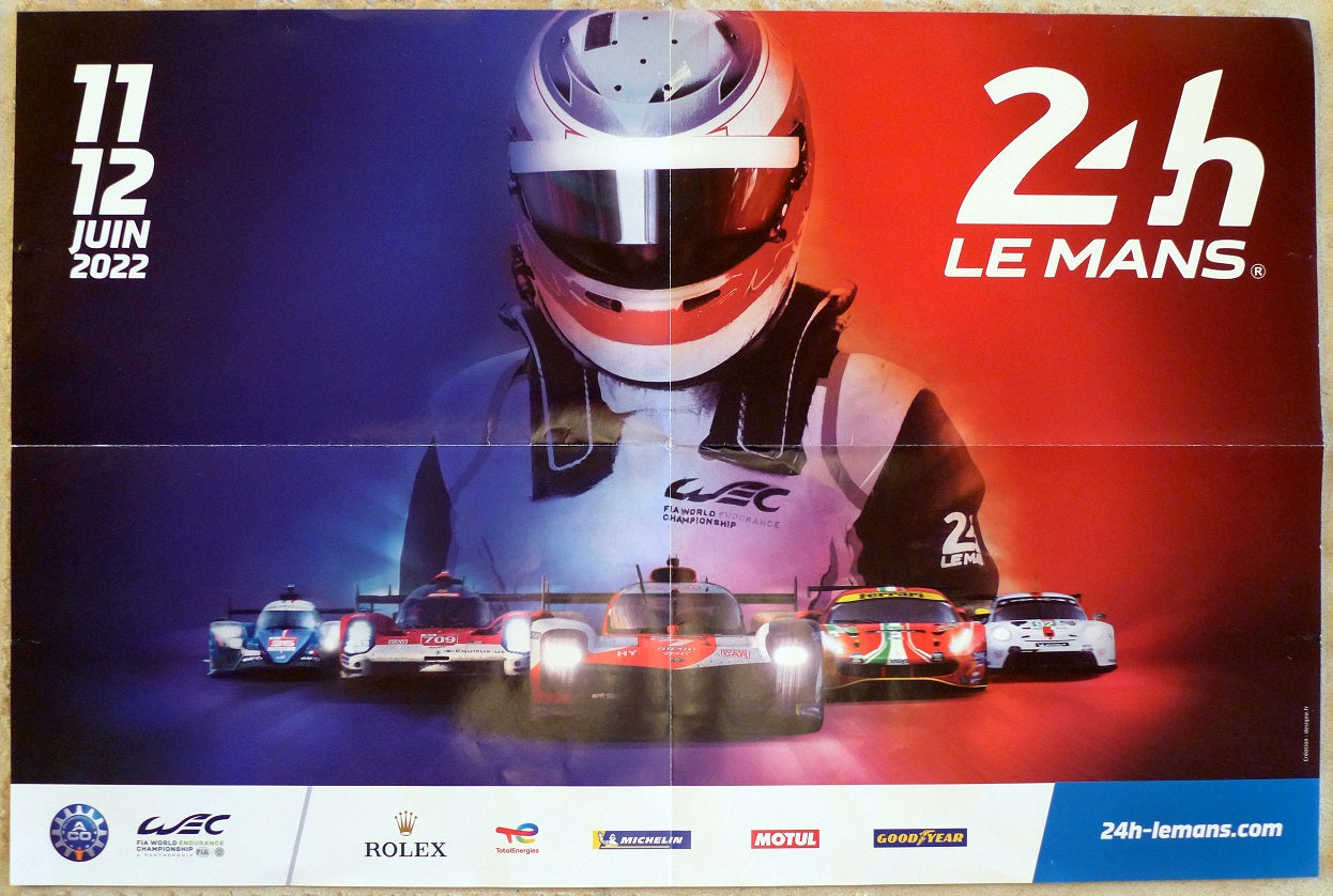 2022 Le Mans 24 Hour Poster