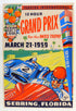 1959 US Grand Prix 12 Hours Sebring Poster