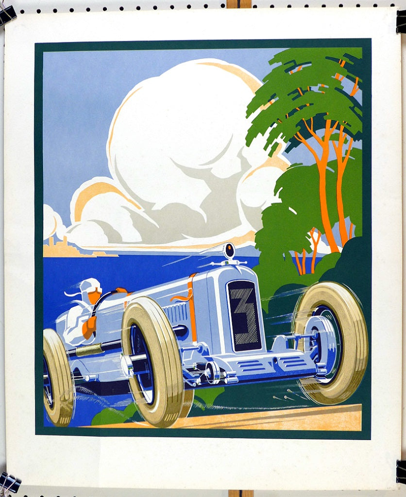 Cap d'Antibes 1930's repro Poster