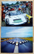 Porsche Christophorus Calendar Pages collection of 14 of racing cars