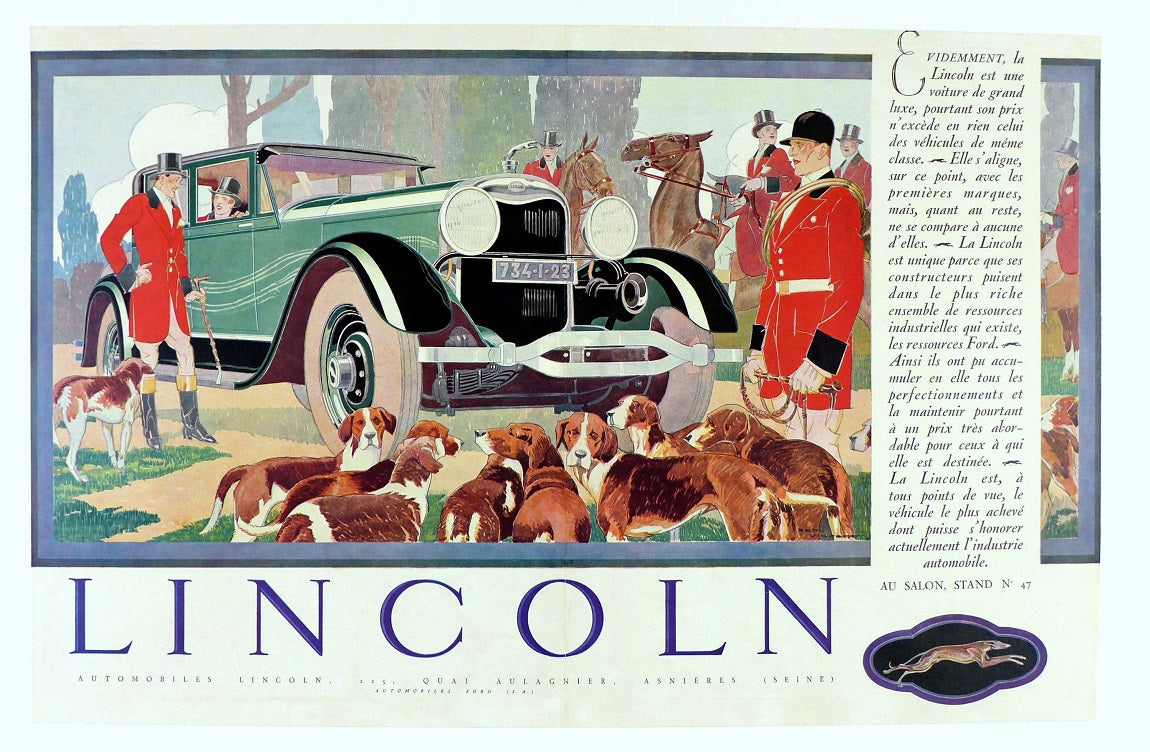 Lincoln Fox Hunt Poster
