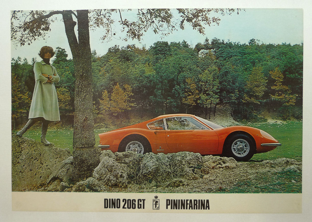 Dino 206 GT Pininfarina Poster Wanted
