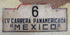Carrera Panamericana Car Plate Wanted