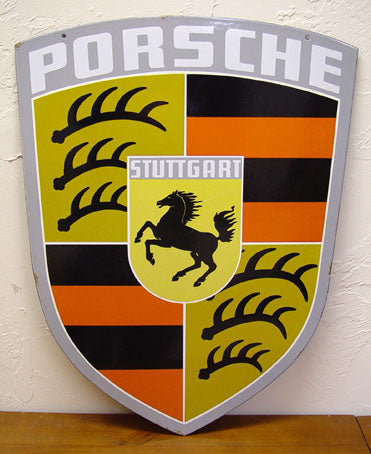 Porsche Factory Crest Sign Wanted